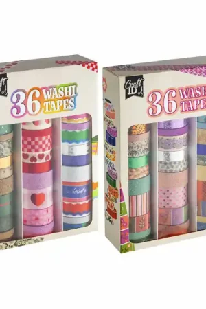 Beperkt Aanbod Washi Tape Set 3m - 36st.