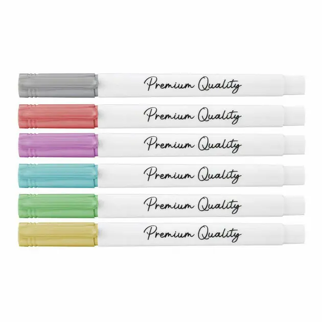 Metallic Markers - 6st. Laatste Versie