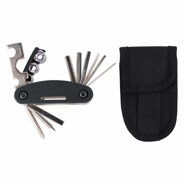 Dunlop Multifunctionele Fietsgereedschapset met Hoes Snelle Levering