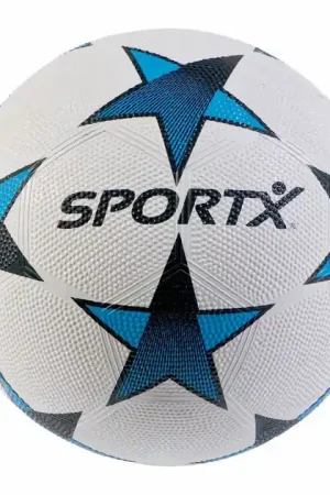 Bestseller SportX Voetbal Rubber Blue Star 360-380gr