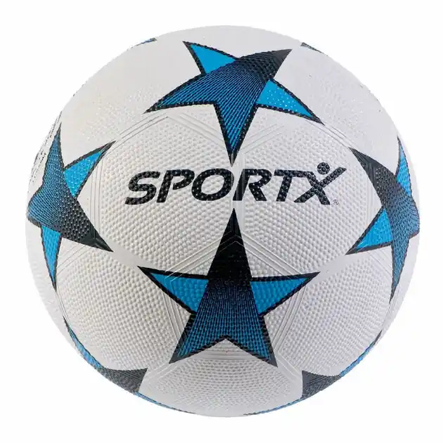 Bestseller SportX Voetbal Rubber Blue Star 360-380gr