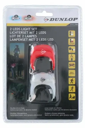 Dunlop Fietslampenset, 2dlg. Favoriet