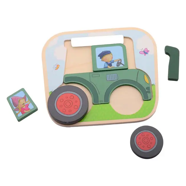 Fien & Teun Houten Tractor Puzzel Nu Kopen