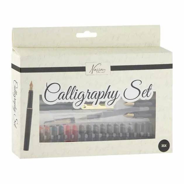 Koop Online Nassau Complete Calligraphy Set - 35st.