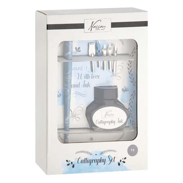Goedkoop Nassau Calligraphy Set - 7st.
