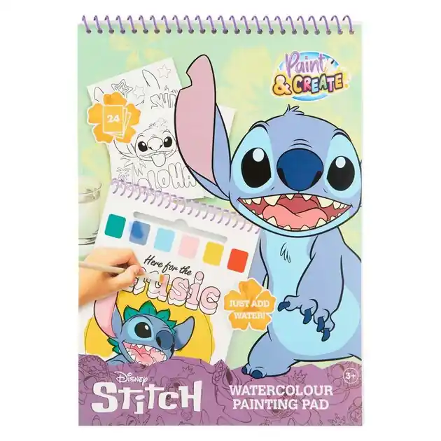 Nieuw Stitch Water Verfset Boek - incl Kwast