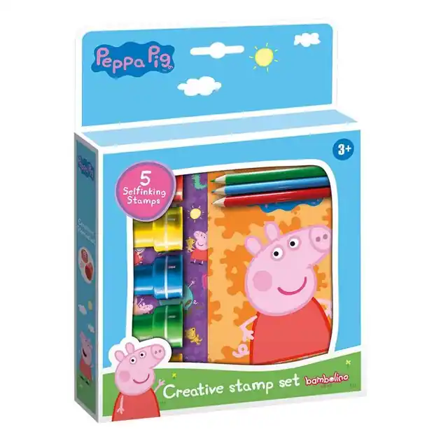 Peppa Pig Creative Stempelset Gereduceerde Prijs