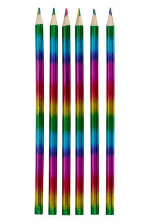 4-in-1 Regenboog Kleurpotloden, 6st. Populair
