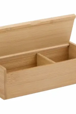 Meest Verkocht Houten Opbergdoos met Deksel, 16,5x6,5cm