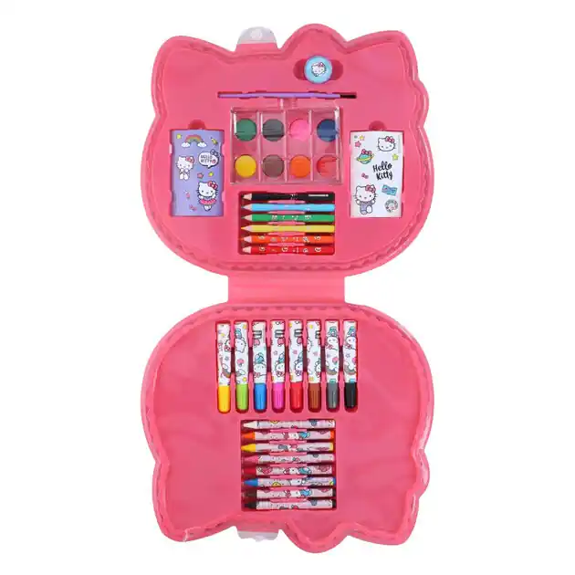 Rechtstreeks Van De Fabrikant Kleurkoffer Hello Kitty - 34dlg.