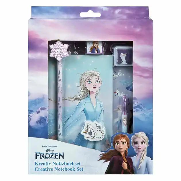 Notitieblok Set Frozen - 7dlg. Hoge Kwaliteit
