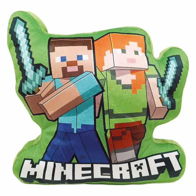 Minecraft Kussen - 34x35cm Gecertificeerd