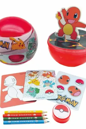 Pokemon Eraser Fun Charmander Set Nieuw