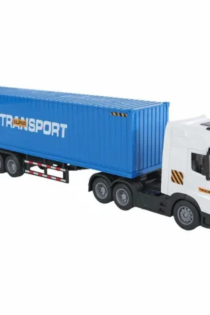 Koop Vandaag 2-Play Vrachtwagen met oplegger frictie licht en geluid 38cm