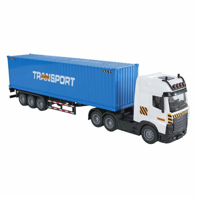 Koop Vandaag 2-Play Vrachtwagen met oplegger frictie licht en geluid 38cm