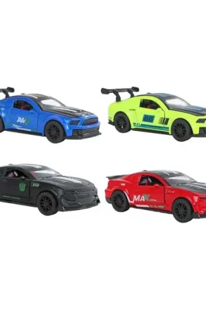Beperkte Voorraad 2-Play Die Cast Pull Back Sportauto