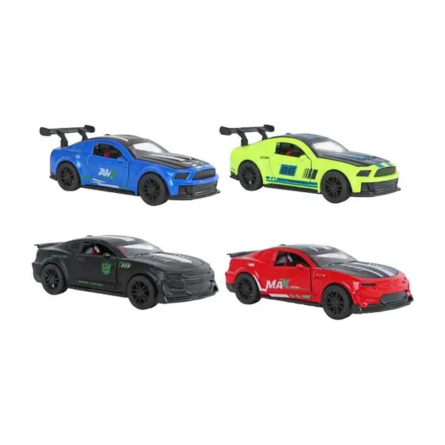 Beperkte Voorraad 2-Play Die Cast Pull Back Sportauto