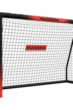 HUDORA Voetbaldoel Pro Tect 180 - Zwart 180x120x60cm Beperkte Voorraad