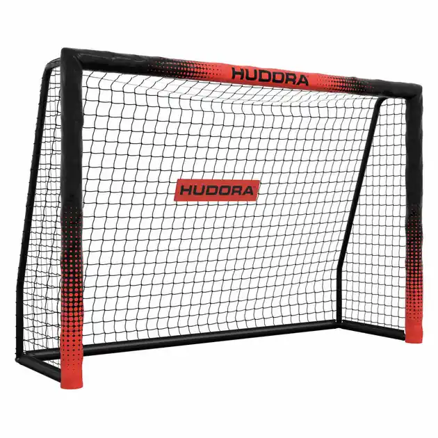 HUDORA Voetbaldoel Pro Tect 180 - Zwart 180x120x60cm Beperkte Voorraad