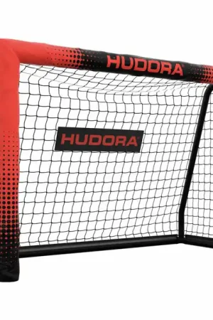Gecertificeerd HUDORA Voetbaldoel Pro Tect 120 - Rood 120x80x48cm