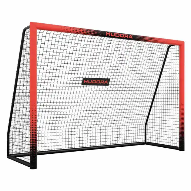 Laatste Versie HUDORA Voetbaldoel Pro Tect 240 - Rood 240x160x85cm