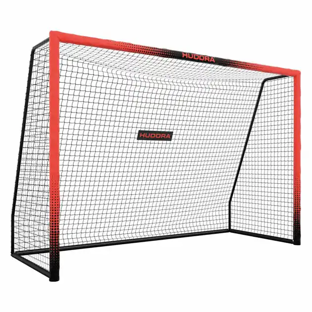 HUDORA Voetbaldoel Pro Tect 300 - Rood 300x200x120cm Voordeelprijs