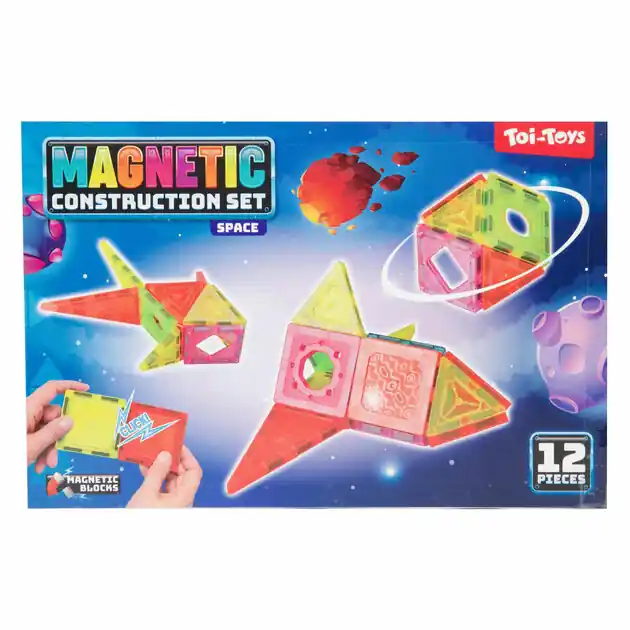 Speciale Aanbieding Magnetische Constructieset Space, 12dlg.