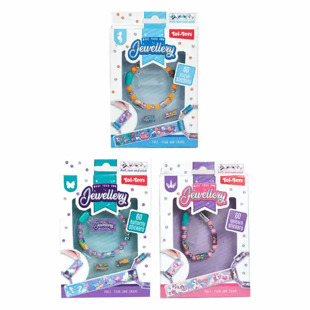 Lage Kosten Armband met Stickerkralen - 60 Stickers
