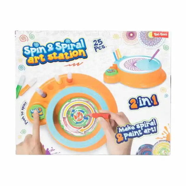 Spin- en Spirograaf Station - 2in1 Flitsaanbieding