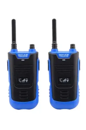 Walkie Talkie - 300 meter bereik, Blauw Hoge Kwaliteit