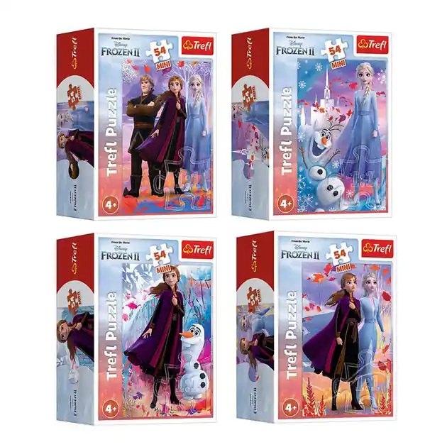 Beste Prijs Mini Puzzel Frozen - 54st.