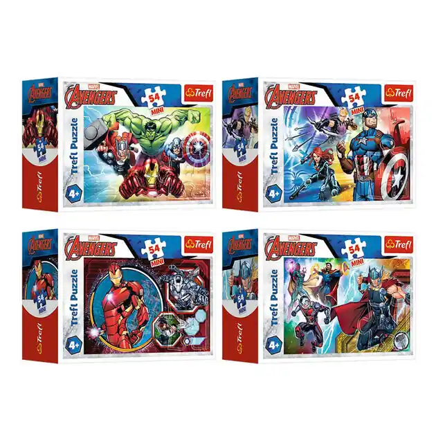 Mini Puzzel Avengers - 54st. Meest Verkocht