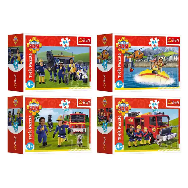 Mini Puzzel Brandweerman Sam - 54st. Rechtstreeks Van De Fabrikant