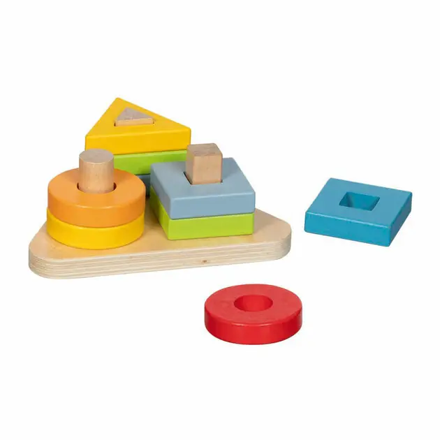 Nieuw Goki Houten Driehoekig Sorteerspel