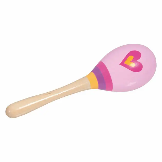 Populair Goki Houten Maracas Hart