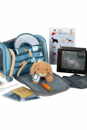 Small Foot - Dierenartstas met Pluche Konijn Snelle Levering
