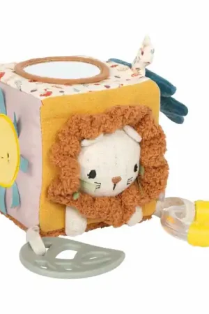 Small Foot - Stoffen Kubus Kleine Leeuw Express Levering