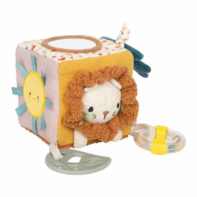 Small Foot - Stoffen Kubus Kleine Leeuw Express Levering