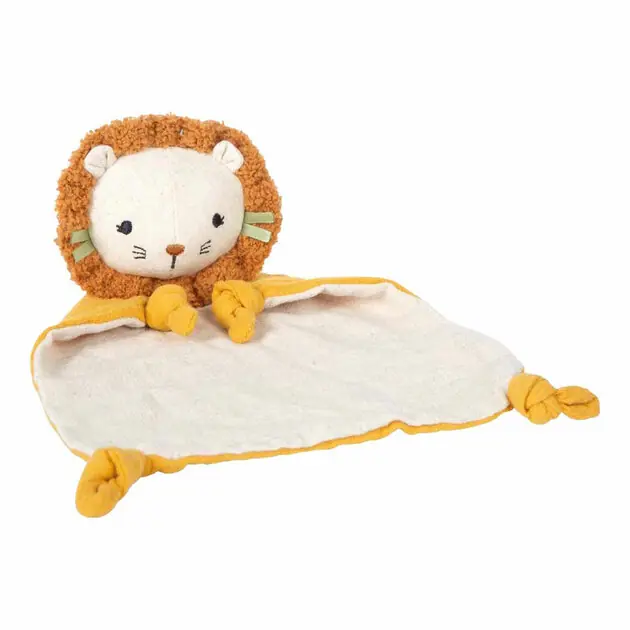 Small Foot - Stoffen Knuffeldeken Kleine Leeuw Tijdelijk Beschikbaar