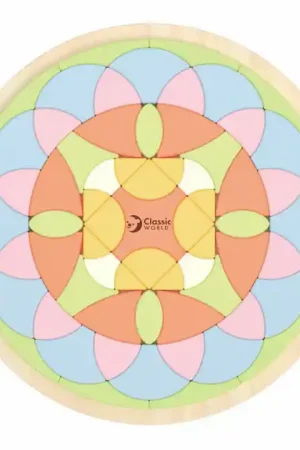 Classic World Houten Mandala Puzzel Bloem Meest Verkocht