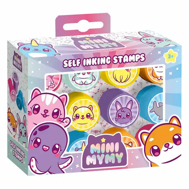 Mini MyMy Zelfinktende Stempels - 12st. Express Levering