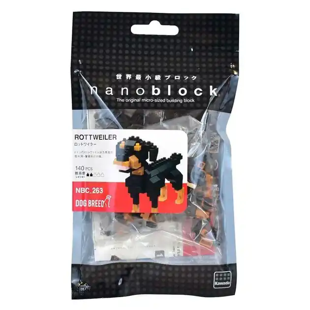 Rechtstreeks Van De Fabrikant Nano Block Bouwset Rottweiler - 140st.