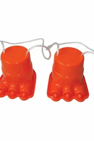Dagaanbieding Loopklossen Dinopoten Oranje