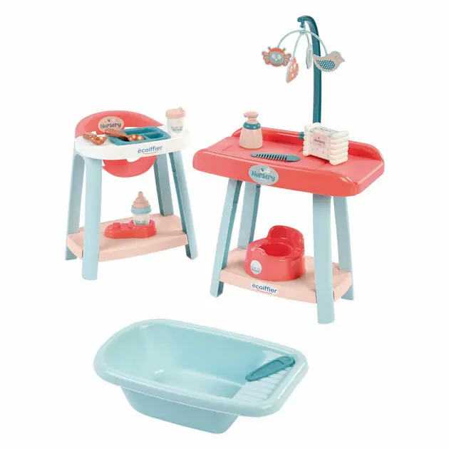Ecoiffier Nursery Babykamerset 3-in-1 Meest Verkocht