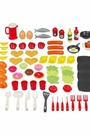 Ecoiffier 100% Chef Eten en Servies Set - 100dlg. Gratis Retour