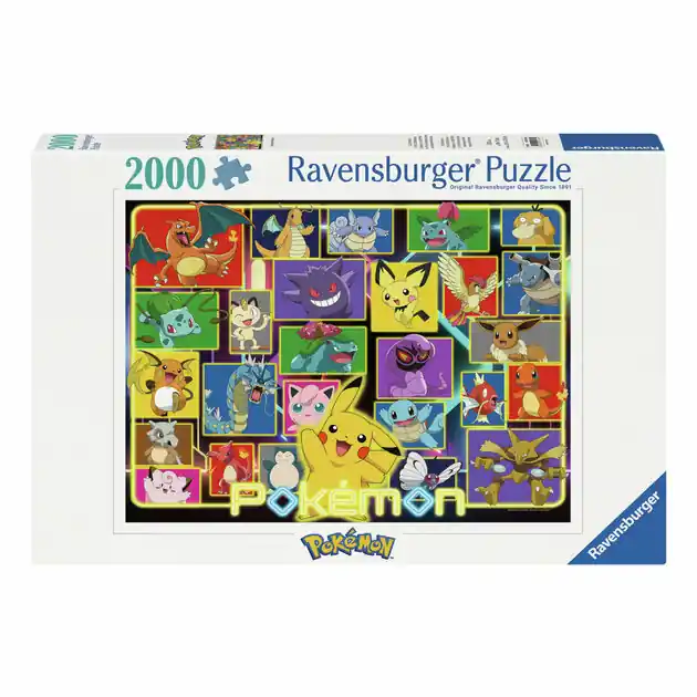 Ravensburger Legpuzzel Pokémon, 2000st. Gratis Retour