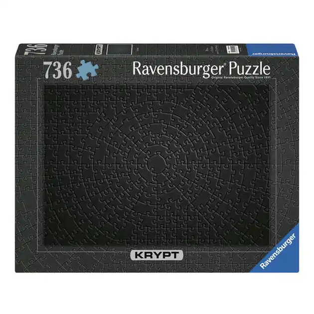 Ravensburger Legpuzzel Krypt Black, 736st. Flitsaanbieding