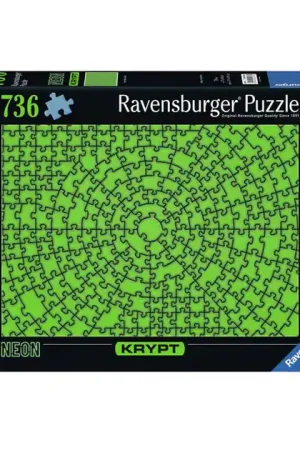 Voordeelprijs Ravensburger Legpuzzel Krypt Neon Green, 736st.
