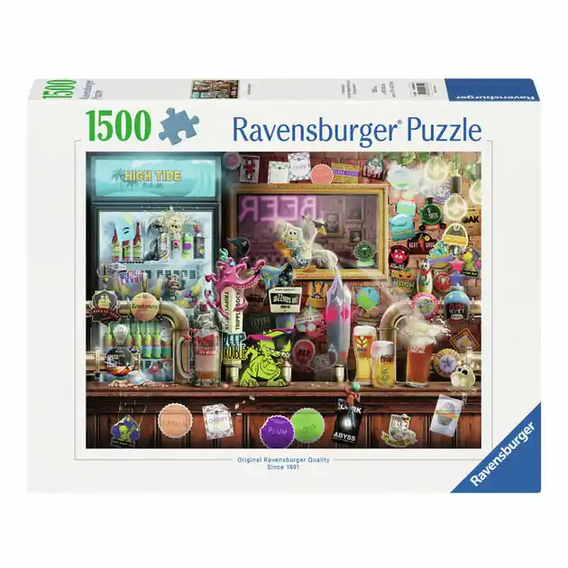Tijdelijk Beschikbaar Ravensburger Legpuzzel Ambachtelijke Bieren, 1500st.