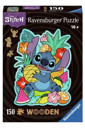 Ravensburger Houten Legpuzzel Disney Stitch, 150st. Tijdelijk Beschikbaar